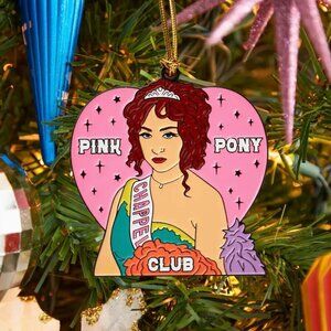 CHAPPELL ROAN PINK PONY CLUB CHRISTMAS ORNAMENT